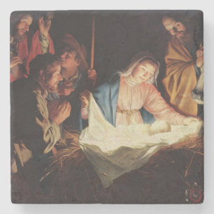 Krippe Steinuntersetzer