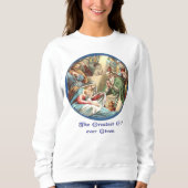 Krippe Sweatshirt (Vorderseite)
