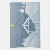 Krippe Szene Küchentuch (Vertikal)