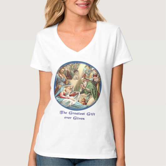Krippe-T - Shirt (Vorderseite)