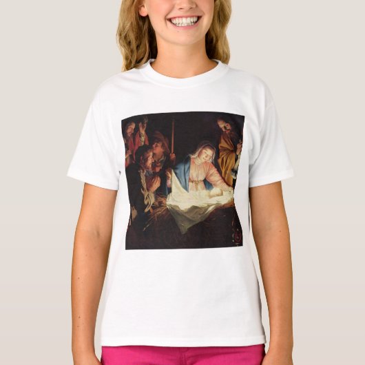 Krippe T-Shirt (Vorderseite)