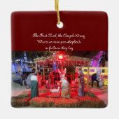 Krippe. Typ auf Handys Keramikornament (Vorderseite)