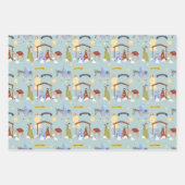 Krippe und drei Weisen Geschenkpapier Set (Vorderseite 3)