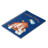 Krippe und Sterne Notizblock (Linke Seite)