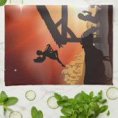 Krippe Urlaub Religiöse Weihnachten Geschirrtuch (Gefaltet)