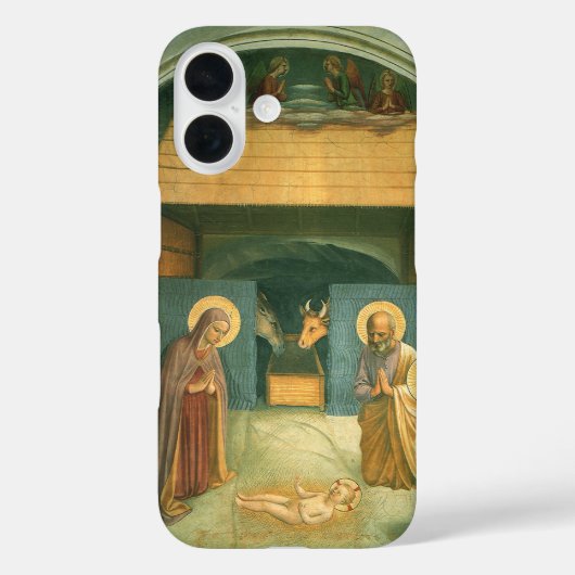 Krippe von Fra Angelico Case-Mate iPhone Hülle (Rückseite)