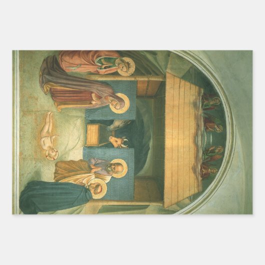 Krippe von Fra Angelico Geschenkpapier Set (Vorderseite 3)