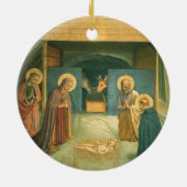 Krippe von Fra Angelico Keramik Ornament (Hinten)