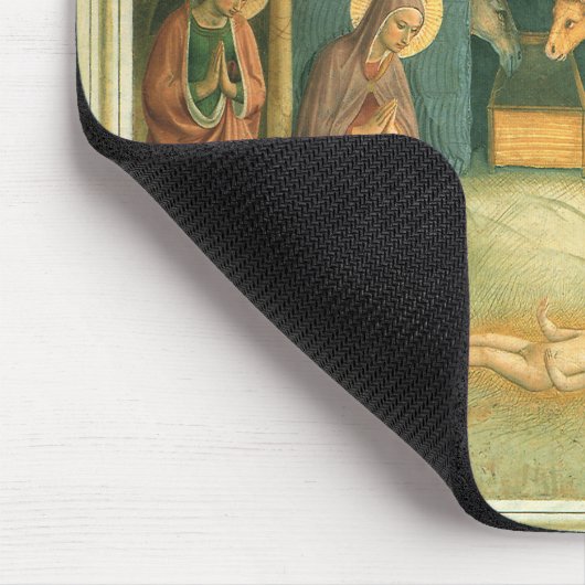 Krippe von Fra Angelico Mousepad (Ecke)
