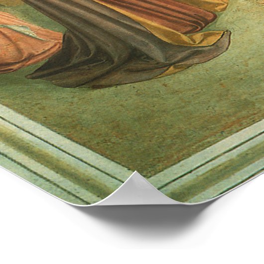 Krippe von Fra Angelico Poster (Ecke)