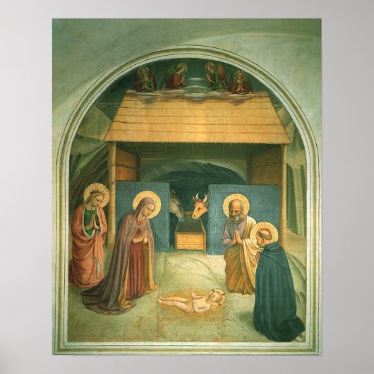 Krippe von Fra Angelico Poster (Vorne)