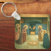 Krippe von Fra Angelico Schlüsselanhänger (Vorderseite)