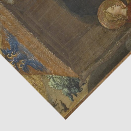 Krippe von Fra Angelico Seidenpapier (Ausschnitt)