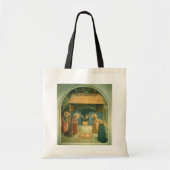 Krippe von Fra Angelico Tragetasche (Vorne)