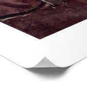 Krippe von Michelangelo Merisi Da Caravaggio Poster (Ecke)