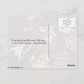 Krippe von Michelangelo Merisi Da Caravaggio Postkarte (Rückseite)