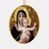 Krippe Weihnachten Keramik Ornament (Rechts)