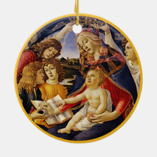 Krippe Weihnachten Keramik Ornament