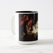 Krippe Zweifarbige Tasse (Vorderseite Links)