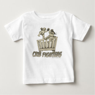 Krippen-Kämpfer-Krippen-Lärm Baby T-shirt