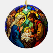 Krippenbaum Keramik Ornament (Hinten)