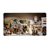 Krippendekoration für Weihnachten (Vorne)