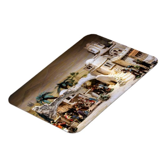 Krippendekoration für Weihnachten Magnet (Linke Seite)