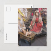 Krippenfiguren Postkarte (Vorne/Hinten)