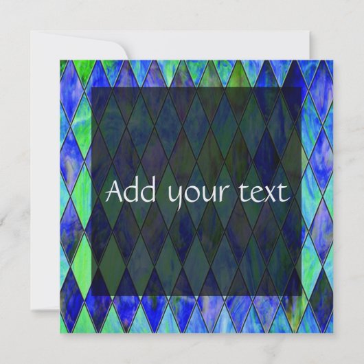 Krippenflatkarte (Rückseite)