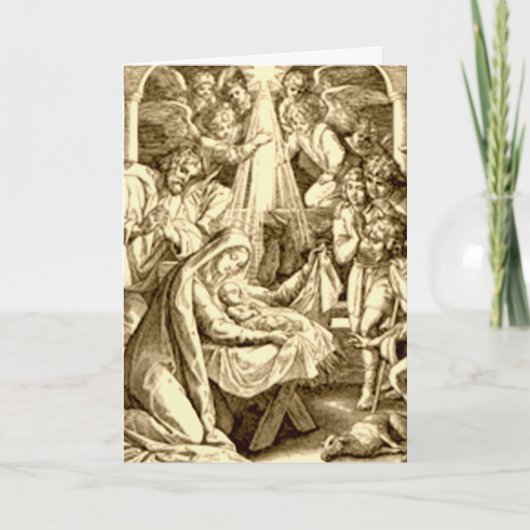 Krippengeschenke für Weihnachten (Vorderseite)