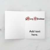 Krippengeschenke für Weihnachten (Innenseite)