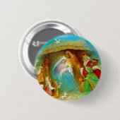 Krippengeschenke für Weihnachten Button (Vorne & Hinten)