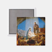 Krippengeschenke für Weihnachten Magnet (Vorderseite/Rückseite)