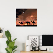 Krippengeschenke für Weihnachten Poster (Heimbüro)