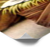 Krippengeschenke für Weihnachten Poster (Ecke)