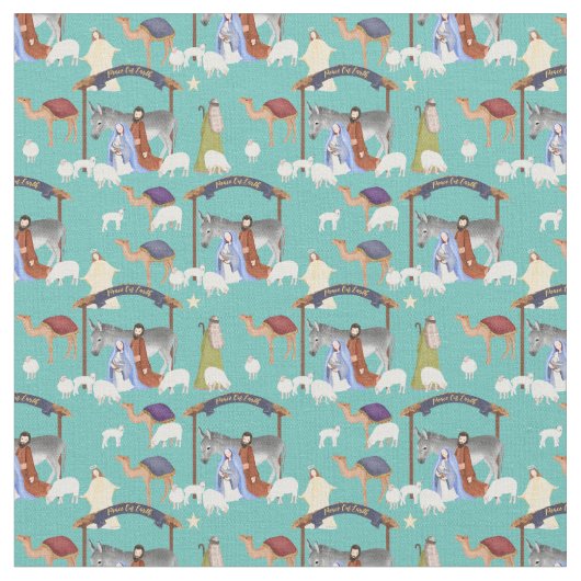 Krippengewebe Stoff (Nahaufnahme)