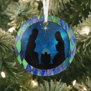 Krippenglas Ornament Aus Glas