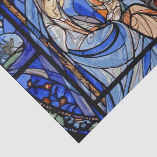 Krippenglas Seidenpapier (Ausschnitt)