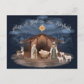 Krippenglorie zu Weihnachten Christlich (Vorderseite)