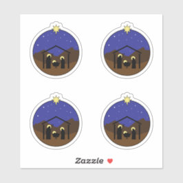 Krippenheilkunst Aufkleber