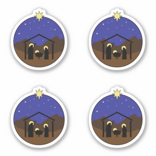 Krippenheilkunst Aufkleber (Vorderseite)