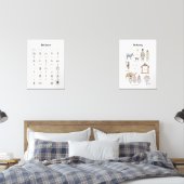 Krippenkalender Bilderwand Sets (Schlafzimmer)