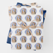Krippenlandschaft Mary Joseph Jesus Pattern Weihna Geschenkpapier Set (Beispiel)