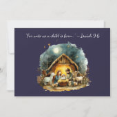 Krippenlandschaft Religiöse Weihnachten (Vorderseite)