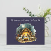 Krippenlandschaft Religiöse Weihnachten (Stehend Vorderseite)