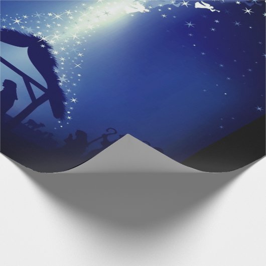 Krippenpapier Geschenkpapier (Ecke)