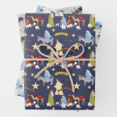 Krippenpapier Geschenkpapier Set (Beispiel)