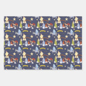 Krippenpapier Geschenkpapier Set (Vorderseite)