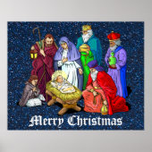 Krippenplakat Poster (Vorne)