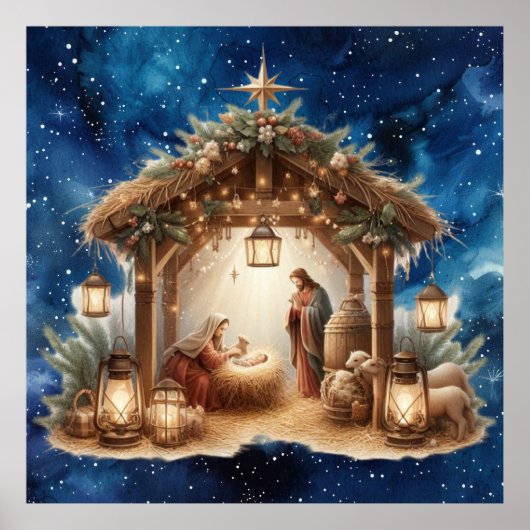 Krippenposter Poster (Vorne)